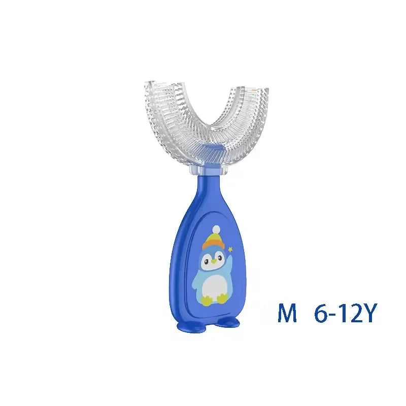 U-shape Kids Toothbrush 360 Degree