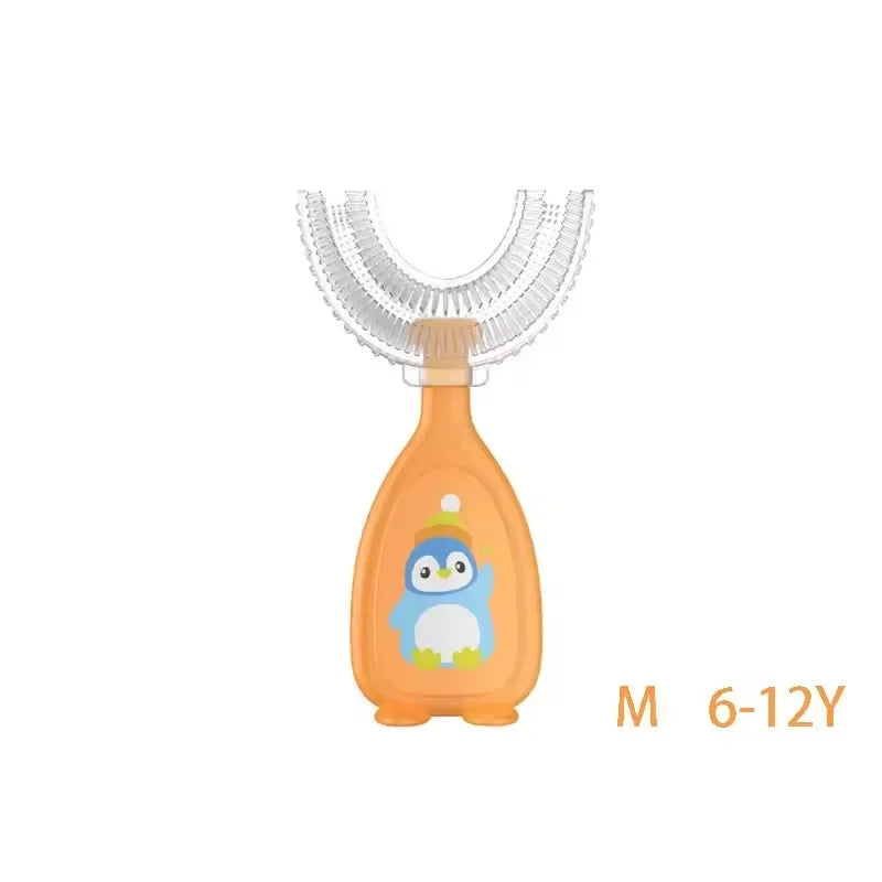 U-shape Kids Toothbrush 360 Degree