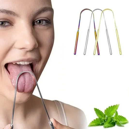 Stainless Steel Tongue Scraper