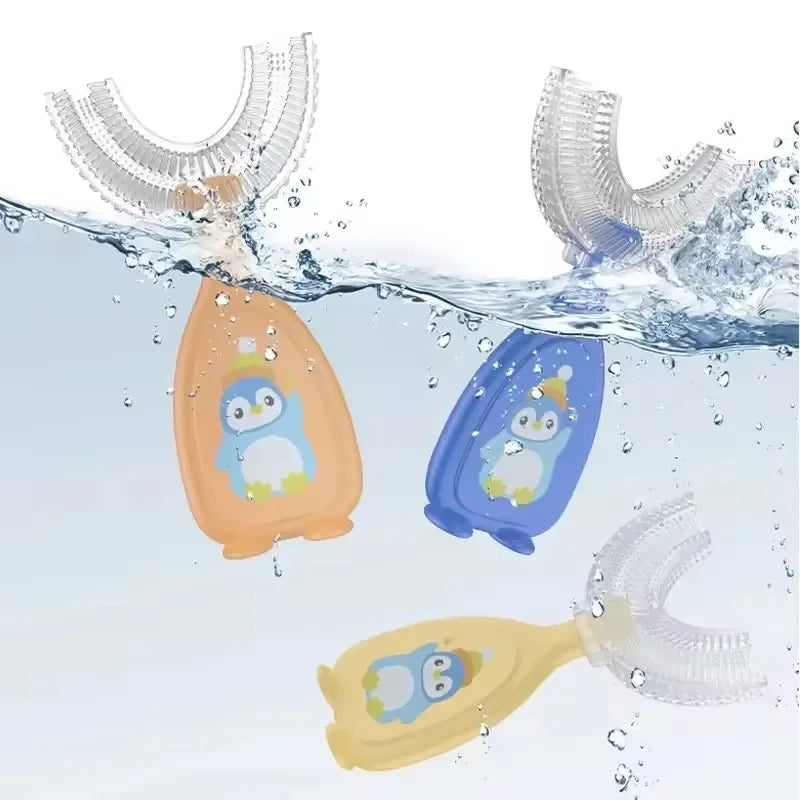 U-shape Kids Toothbrush 360 Degree