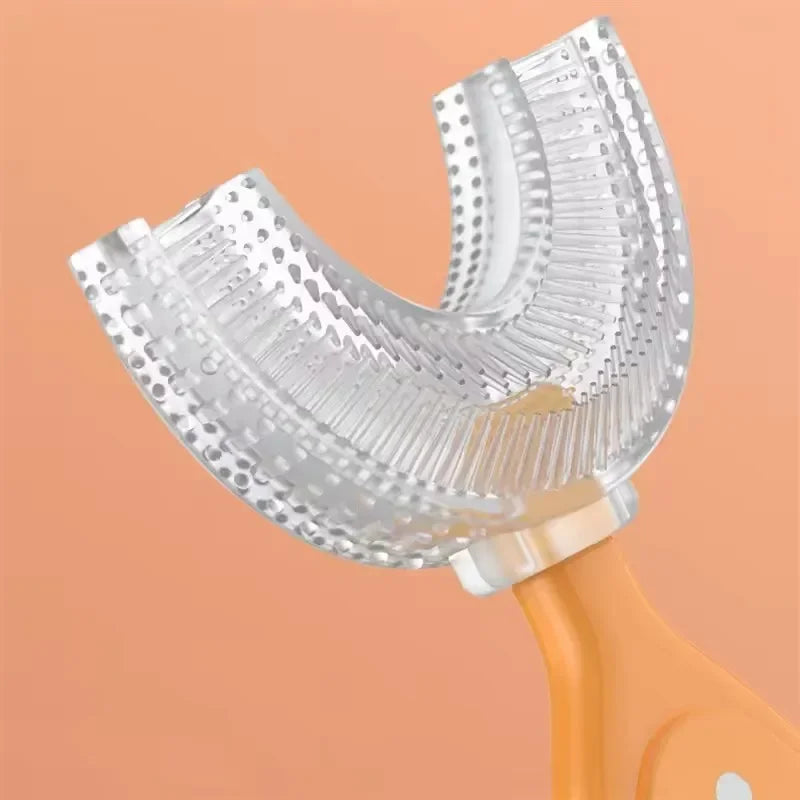 U-shape Kids Toothbrush 360 Degree