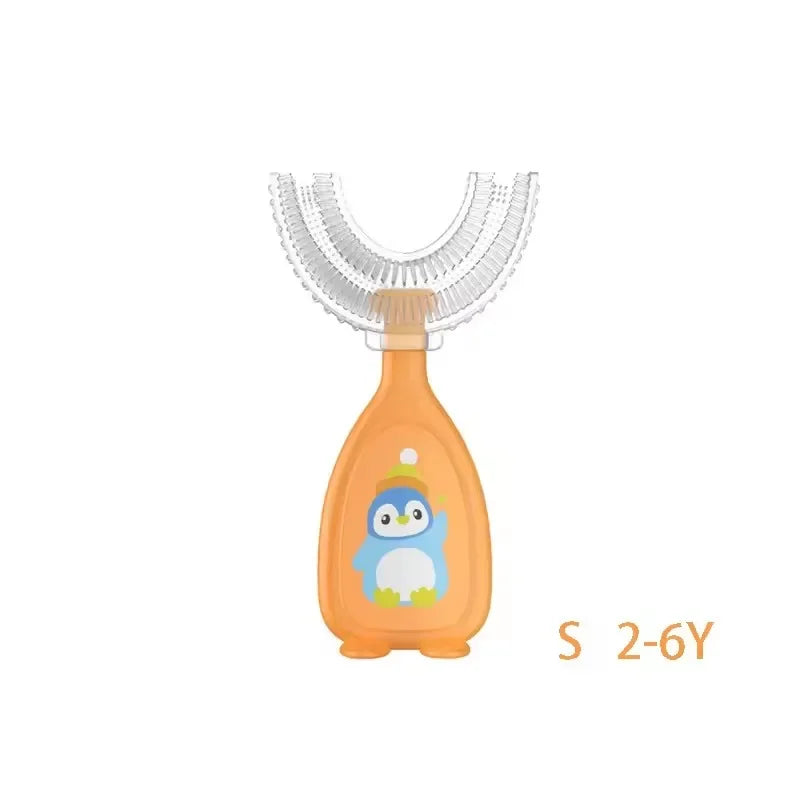 U-shape Kids Toothbrush 360 Degree