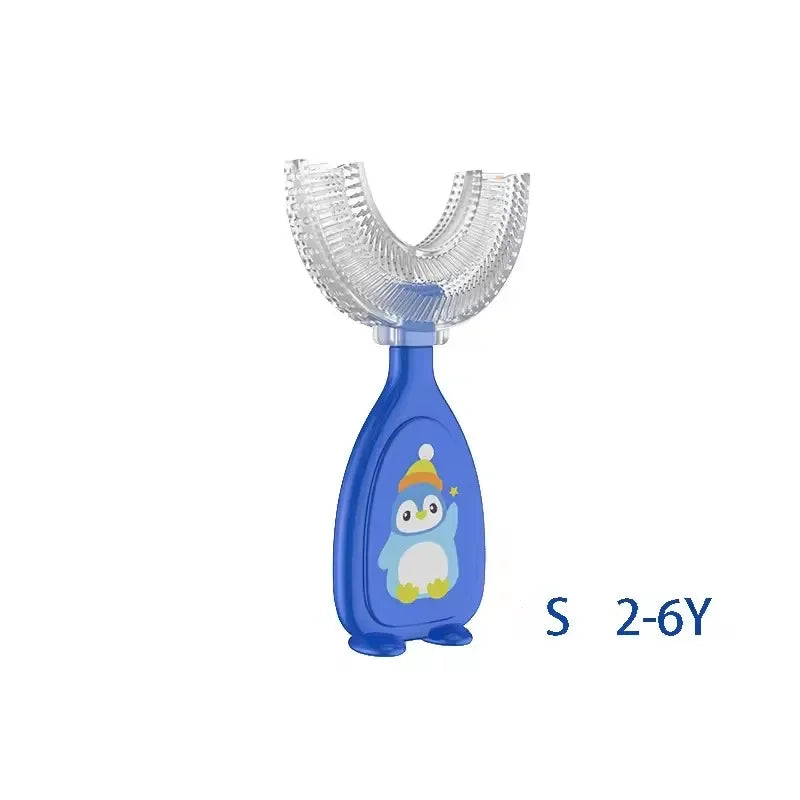 U-shape Kids Toothbrush 360 Degree