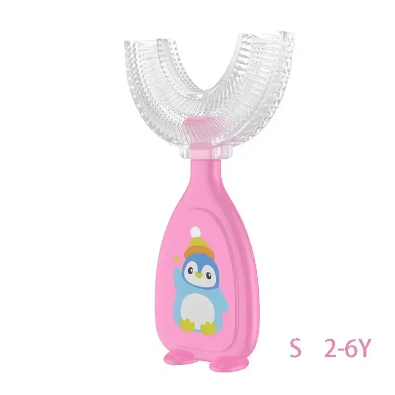 U-shape Kids Toothbrush 360 Degree