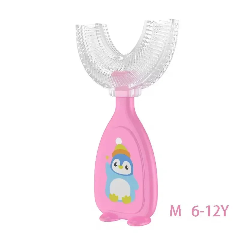 U-shape Kids Toothbrush 360 Degree