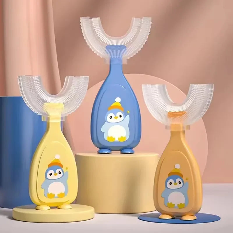 U-shape Kids Toothbrush 360 Degree